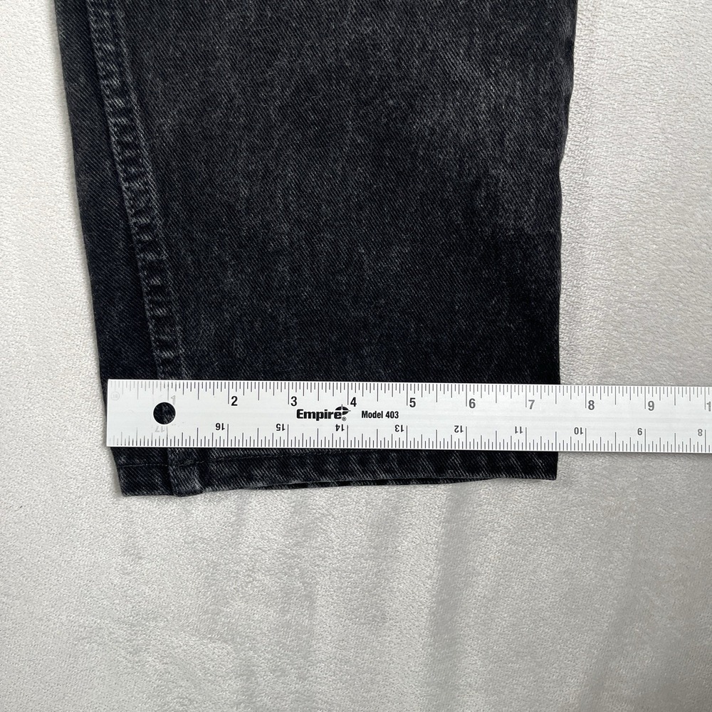 VTG Tommy Hilfiger 'Perfect' Jean Women 10 Logo Straight Leg Y2K High Rise Denim - Picture 7 of 9